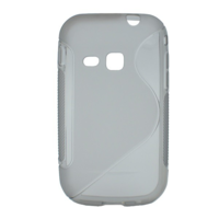 gigapack Szilikon telefonvédő (S-line) SZÜRKE [Samsung Galaxy Mini 2 (GT-S6500)] (5996457294985)