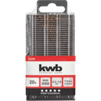 KWB kwb 424290 Fém spirálfúró készlet 20 részes 1 db (424290)