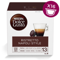 Nescafé Nescafé Dolce Gusto Ristretto Napoli Style kapszula 16db (RISTRETTO NAPOLI STYLE)