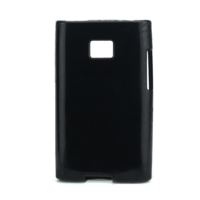 TokShop LG Optimus L3 E400, TPU szilikon tok, fekete (NC55466)