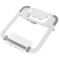 Digitus Digitus 15" notebook állvány USB hub funkcióval ezüst-fehér (DA-90408) (DA-90408)