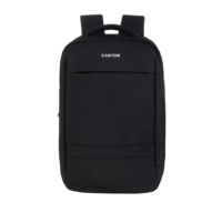 CANYON CANYON BPL-5, Laptop backpack for 15.6 inch, Product spec/size(mm): 440MM x300MM x 170MM, Black, EXTERIOR materials:100% Polyester, Inner materials:100% Polyester, max weight (KGS): 12kgs (CNS-BPL5B1)