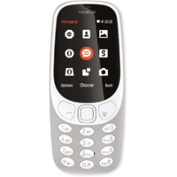 Nokia Nokia 3310 Retro Dual SIM grey (A00028116)