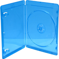 MediaRange MediaRange BD-Leerhülle Video Box 1 Fach blau mit 50 Stück (BOX38-50)