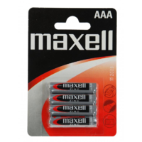 Maxell Maxell Alkáli AAA féltartós mini ceruza elem (4db / csomag) (LR03/MAX154035) (MAX154035)
