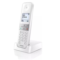 Philips Philips D4701W/53 Vezeték nélküli DECT telefon fehér (D4701W/53)