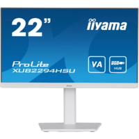 iiyama iiyama ProLite számítógép monitor 54,6 cm (21.5") 1920 x 1080 pixelek Full HD Fehér (XUB2294HSU-W2)