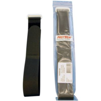 FASTECH® Tépőzár szalag pánttal 400 x 30 mm, fekete, 1 db, Fastech (F101-30-400)