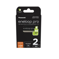 Panasonic Panasonic Eneloop Pro 1.2V AA 2500mAh akku (2db) (BK3HCDE-2BE-N) "Ready to use" (BK3HCDE-2BE-N)