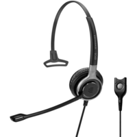 EPOS EPOS IMPACT SC 638 Headset Vezetékes Fejpánt Hívás/zene Fekete, Ezüst (1000580)