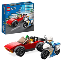 Lego Lego City Rendőrségi motoros autós üldözés (60392) (lego60392)