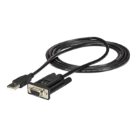 StarTech StarTech.com USB to Serial RS232 Adapter - DB9 Serial DCE Adapter Cable with FTDI - Null Modem - USB 1.1 / 2.0 - Bus-Powered (ICUSB232FTN) - serial adapter - USB 2.0 - RS-232 (ICUSB232FTN)