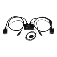 StarTech StarTech.com 2 Port USB VGA Cable KVM Switch - USB Powered with Remote Switch - KVM with VGA - Dual Port VGA KVM Switch (SV211USB) - KVM switch - 2 ports (SV211USB)