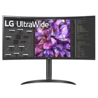 LG LG 34WQ75X-B számítógép monitor 86,4 cm (34") 3440 x 1440 pixelek Quad HD LED Fekete (34WQ75X-B.AEU)