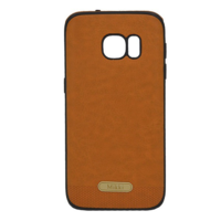 gigapack Szilikon telefonvédő (ultravékony, közepesen ütésálló, bőr hatású) BARNA [Samsung Galaxy S7 (SM-G930)] (5996457797554)