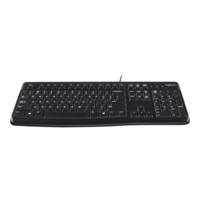 Logitech Logitech K120 Corded Keyboard billentyűzet USB QWERTY Angol Fekete (920-002508)