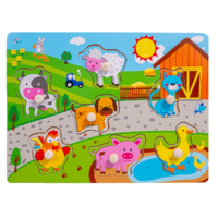 Smily Play Smily Play Fa Farm puzzle (SPW83600)