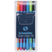 SCHNEIDER Schneider "Slider Edge XB" golyóstoll készlet 0,7 mm vegyes színek (TSCSLEXBV6) (152276)
