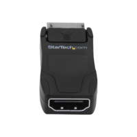 StarTech StarTech.com DP2HD4KADAP csatlakozó átlakító DisplayPort HDMI Fekete (DP2HD4KADAP)