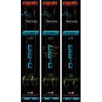 Rok Fishing D-Rig Curve Shank - No4 2Db (060532) Előkötött Bojlis Horog