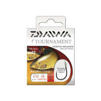 Daiwa Tournament Carp Snelled Hooks előkötött horog 1-es (14450-001 )