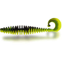  Zebco Magic Trout T-worm Twister Cheese 5,5cm 1,5g Neon Yellow Black 6db (3279303)