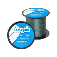 Kamasaki Super Braid Green 1000m 0,30mm 26,6kg fonott zsinór (30520-930)