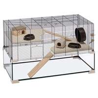 Ferplast Karat 100 Glas Professional rágcsáló ketrec 98,5x50,5x61,5cm (57056317)