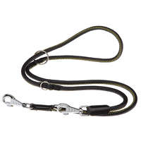 Ferplast Derby Ga12/200 Nero Bőr Póráz & Nyakörv erős kivitelben 2m (75383704) Fekete
