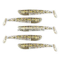 Nevis Impulse Shad 7.5cm 5db Gumihal (9721-830) Ezüst Flitter