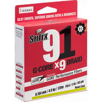 Sufix 91 G-Core Braid 9 szálas fonott zsinór 0,235mm 14,5kg 150m LO VIS GREEN (ASU640792)
