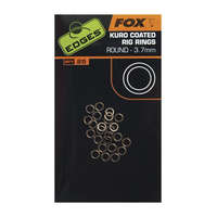  Fox Edges™ Kuro Coated Rig Rings - 3.7mm Large 25db (CAC545)