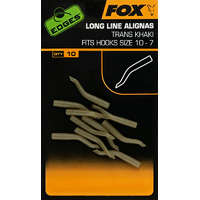  Fox Edges Trans Khaki Size 10 - 7 Short horogbefordító 10db (CAC727)