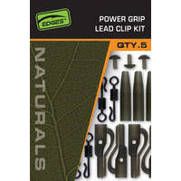  Fox EDGES™ Naturals Power Grip Lead Clip Kit 5db szett (CAC843)