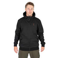 Fox Collection Soft Shell Jacket Black & Orange kabát XXXL (CCL267)