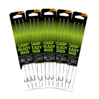 Fox Carp Ready Rigs x 3 - Wide Gape size 8 20lb (CCR194) előkötött bojlis horog