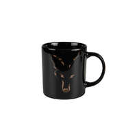 Bögre - Fox Black and Camo Head Ceramic Mug - KERÁMIA bögre (CCW024)