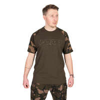 Fox Khaki Camo Outline T-Shirt rövidujjú póló XXL (CFX277)