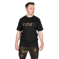 Fox Black Camo Logo T-Shirt rövidujjú póló XXXL (CFX290)