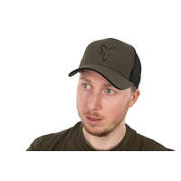 Sapka - Fox Collection Trucker Baseball Cap Green & Black nyári baseball sapka (CHH018)
