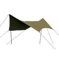 Fox Voyager® Tarp Green Large nap és eső elleni ponyva, napvitorla 430x345cm (CUM348)