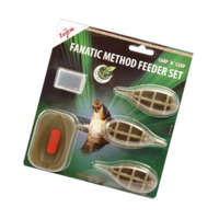 Carp'N'Carp Fanatic Feeder Kosár Szett Töltő Method + 3db kosár + forgók (CZ1114)