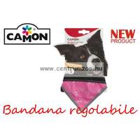 Camon Bandana Regolabile Fluo Rosa - Xs - Kendő Kutyáknak (Dc310/1)
