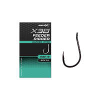 Fox Matrix X3B Feeder Rigger Barbed Eyed 10 Barbed Hooks szakállas horog 10db (GHK211)
