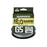  Shimano Kairiki G5 Braid Line 150m 0,18mm 9,2kg - Steel Gray- Original Japan Products (LDM51UE180150S)