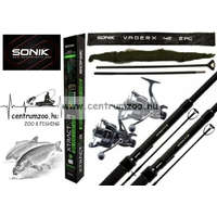 Sonik Xtractor Carp Rods Kit 10' 3,0M 3,25Lb + 5000 Xtractor Reels + 42" Carp Net (2 Bot+2 Orsó+Merítő) Pontyozó Szett (Sn145-325)