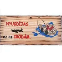 Fatábla Nyugdíjas Vagyok (Tref2-002)