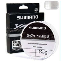  Shimano zsinór Yasei Fluoro Leader 50m 0.18mm 2,93kg Monofil Grey (YASPFL5018)