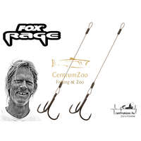  Fox Rage 49 Strand Stingers Hook Size 6-12Kg 7,5Cm - Kötött Hármashorog 2Db (Nsh031)