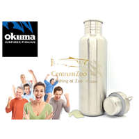  Okuma Water Bottle Marine Makrele Termosz 0,8L (Pa09022) Tengeri Horgász Motívummal